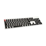 Glorious PC Gaming Race Keycaps ABS 105 Negro Layout CH