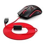 Glorious PC Gaming Race Ascended Cable V2 Crimson Red  Cable Ratón