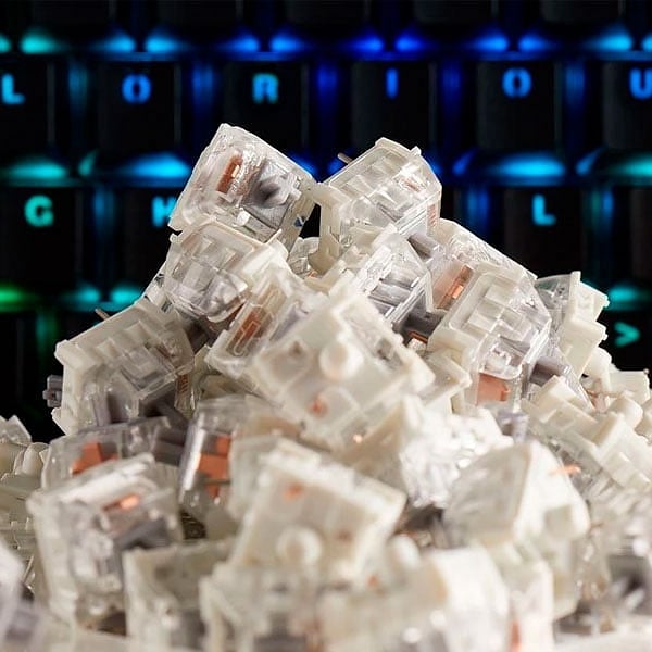 Glorious PC Gaming Race Pack 120 Switches Kailh Speed Silver