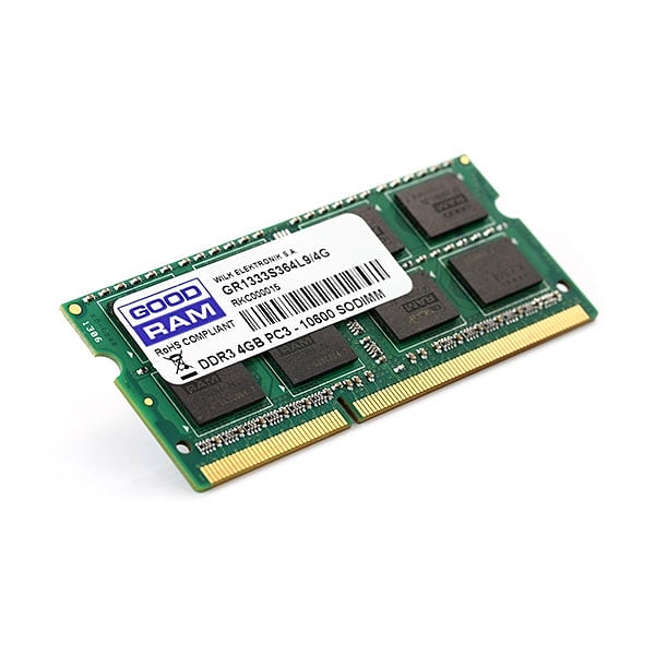 GOODRAM DDR3 1600MHz 4GB CL11 SR SODIMM  Memoria RAM