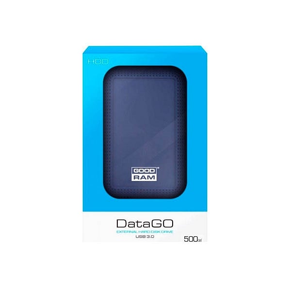 GOODRAM DataGo 500GB USB 30 Azul  Disco Duro Externo