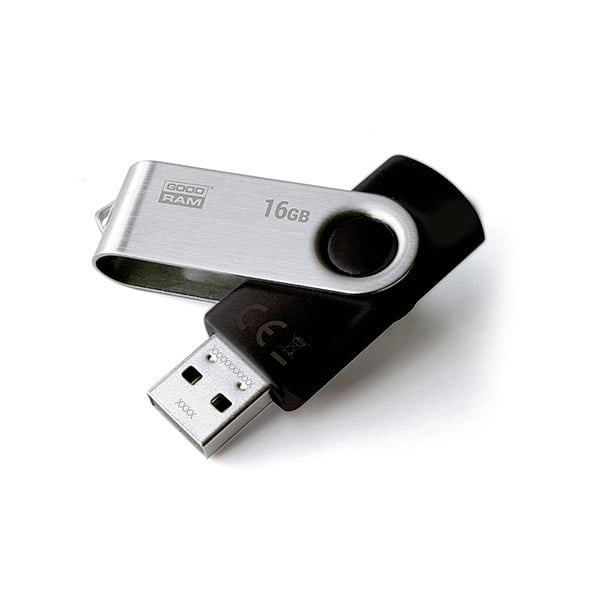 GOODRAM Pendrive 16GB UTS2 USB 20 Negro  Memoria