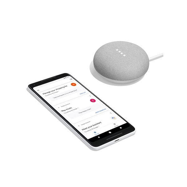 Google Home Mini Altavoz inteligente AndroidIOS  Asistente