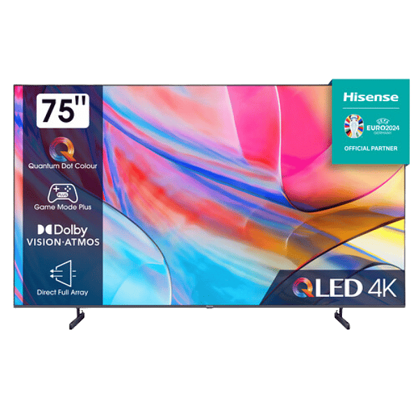 HISENSE 75  TV QLED 4K 75A79KQ Ultra HD SmartTV Wifi