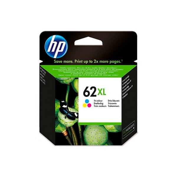 HP 62XL Tricolor Ink Cartridge C2P07AE  Cartucha de tinta