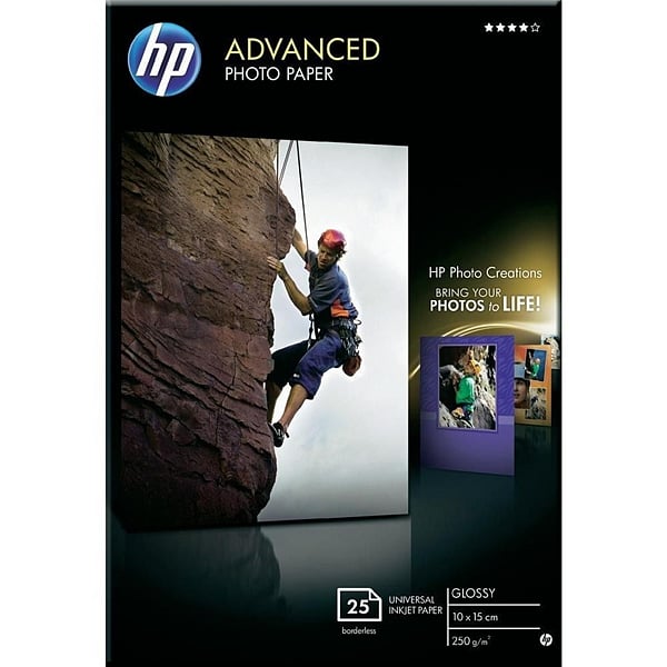 HP Advanced Glossy Photo Paper  Papel