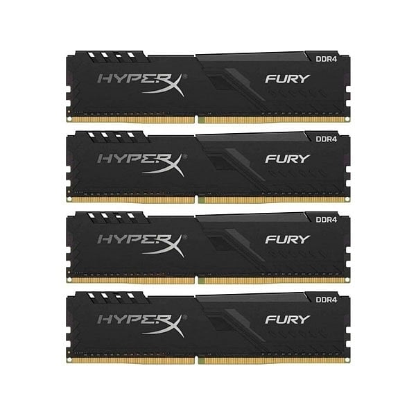 HyperX Fury DDR4 2400MHz 64GB 4x16 CL15  Memoria RAM