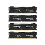 HyperX Savage DDR4 2666MHz 64GB 4x16 XMP  Memoria RAM