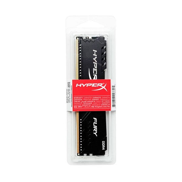 HyperX Fury Black DDR4 3000MHz 4GB CL15  Memoria RAM