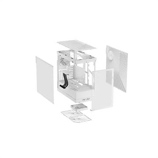 Hyte Y40 Blanca  Caja ATX Cristal templado