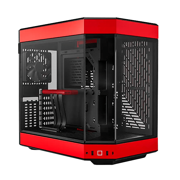 Hyte Y60 Roja  Caja ATX Cristal templado