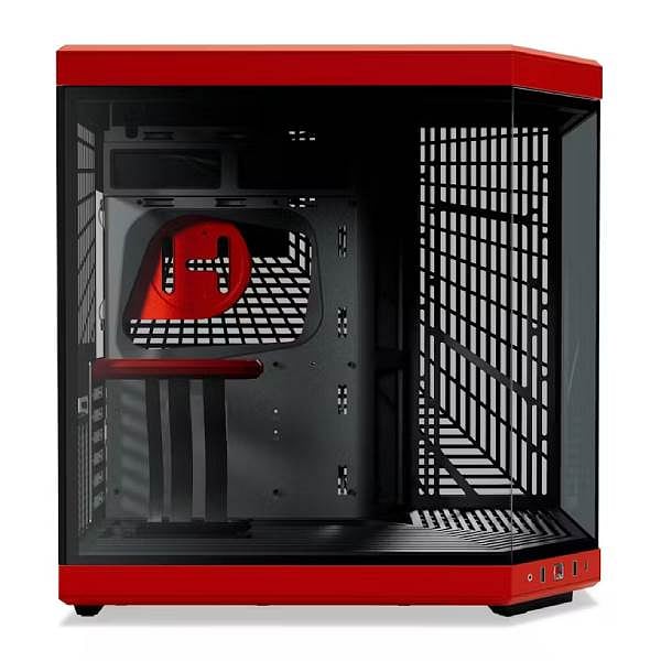 Hyte Y70 Black Cherry  Caja ATX Cristal templado Roja y Negra