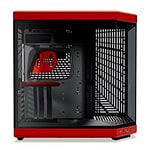 Hyte Y70 Black Cherry  Caja ATX Cristal templado Roja y Negra