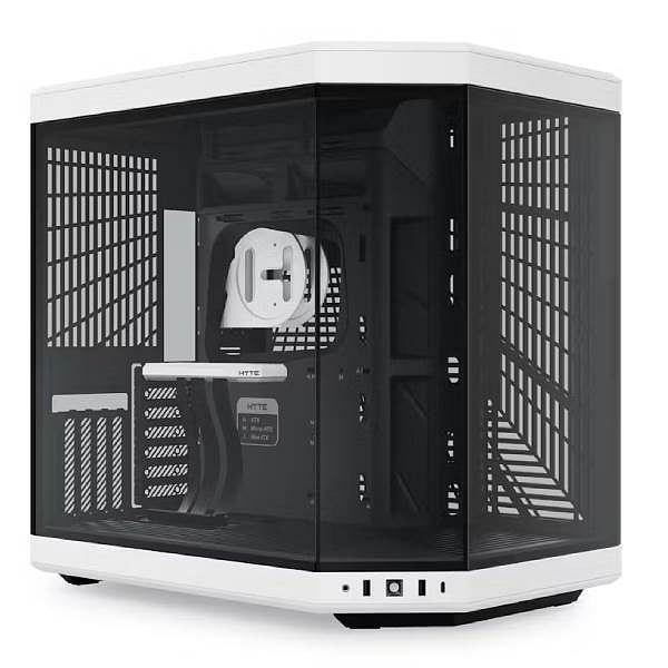 Hyte Y70 Panda  Caja ATX Cristal templado Blanca y Negra