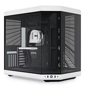 Hyte Y70 Panda  Caja ATX Cristal templado Blanca y Negra