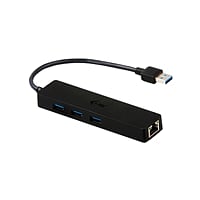 I-Tec 3 USB 3.0 + GBlan slim - Hub USB
