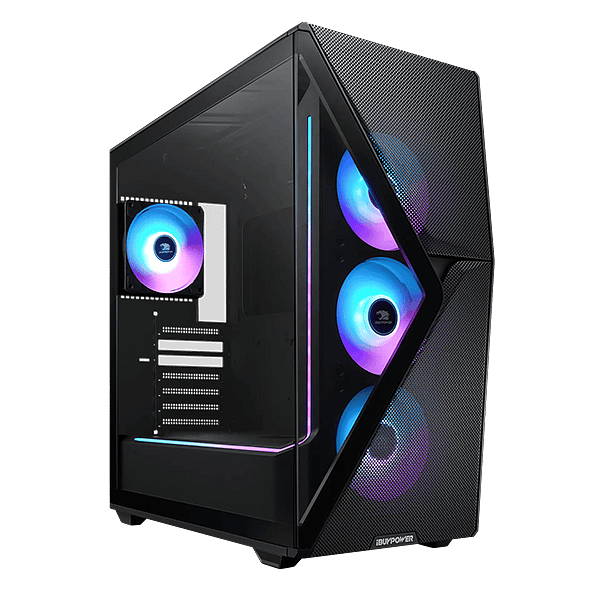 IBUYPOWER Slate 8 Mesh PRO ARGB  Caja ATX Cristal Templado Negra