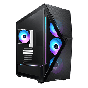 IBUYPOWER Slate 8 Mesh PRO ARGB  Caja ATX Cristal Templado Negra