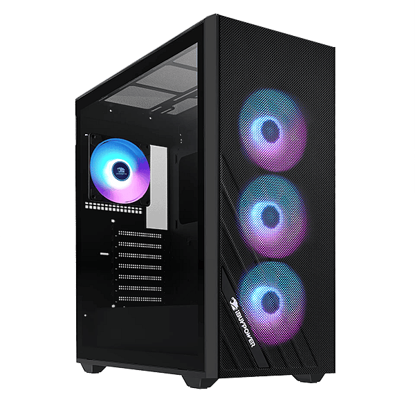 IBUYPOWER Scale ARGB  Caja ATX Cristal Templado Negra