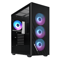 iBUYPOWER Scale ARGB | Caja ATX Cristal Templado Negra