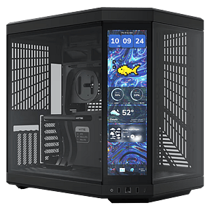 IBUYPOWER Y70 Touch Infinite LCD ARGB  Caja ATX Cristal Templado Negra