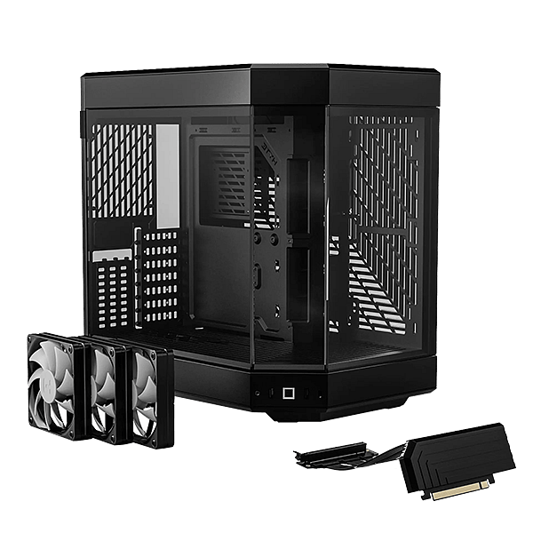 IBUYPOWER Y60 ARGB  Caja ATX Cristal Templado Negra