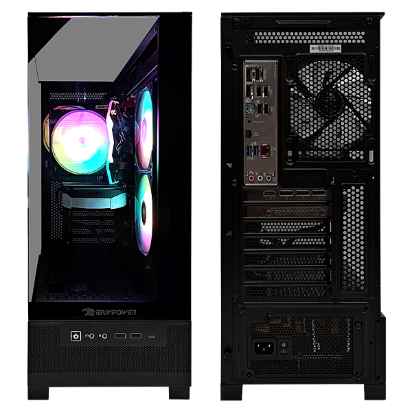 PC Gaming  iBUYPOWER Fighter X1  Intel Core i5 12400F  16GB RAM  500GB SSD  GeForce RTX 4060 8GB GDDR6  Ordenador eSports Profesional