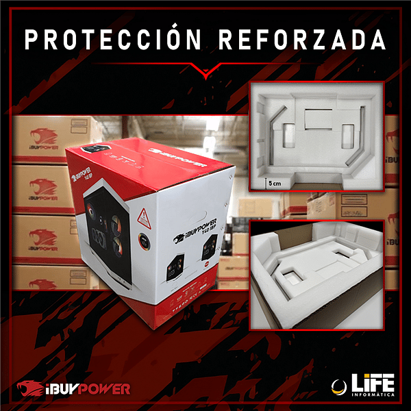 PC Gaming  iBUYPOWER Fighter X3  Ryzen 7 8700F  32GB DDR5  1TB SSD  GeForce RTX 5060 Ti 16GB GDDR7  Ordenador eSports Profesional