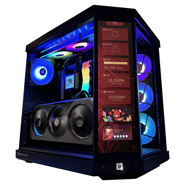 PC Gaming  iBUYPOWER Legend Champion  Ryzen 7 9800X3D  64GB RAM DDR5  2TB SSD  GeForce RTX 5090 32GB GDDR7  WiFi 7 BT 54  Windows 11 Pro  Y70TI LCD  Ordenador eSports Profesional