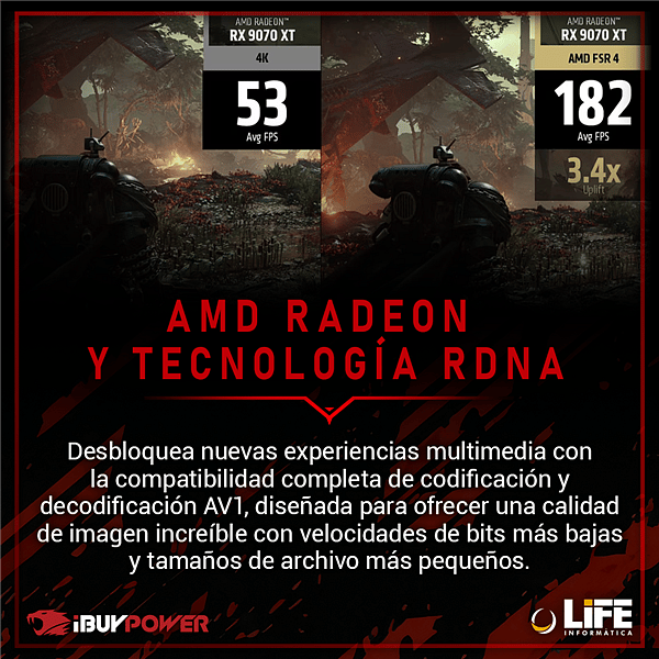 PC Gaming  iBUYPOWER Anniversary 16  Ryzen 5 8400F  32GB DDR5  1TB SSD 7400MBS  Gigabyte RX 9060 XT Gaming OC 16GB  Ordenador eSports Profesional
