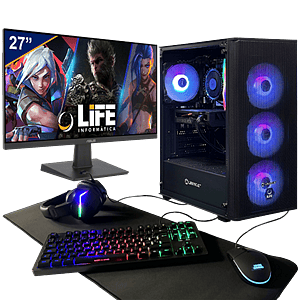 PC Gaming Pack Premium  iLIFE Legend X  Monitor 27  Periféricos 6en1  Intel Core i5 12400F 32GB 1TB RTX 4060  Ordenador eSports PC Gamer Profesional