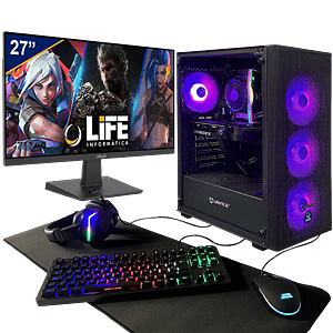 PC Gaming Pack Premium  iLIFE Legend Z  Monitor 27  Periféricos 6en1  Intel Core i5 12400F 32GB 1TB RTX 4060 Ti  Ordenador eSports PC Gamer Profesional