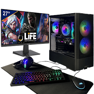 PC Gaming Pack Premium  iLIFE Legend Pro X   Monitor 27  Periféricos 6en1  Intel Core i7 12700KF 32GB 1TB RX7800XT  Ordenador eSports PC Gamer Profesional