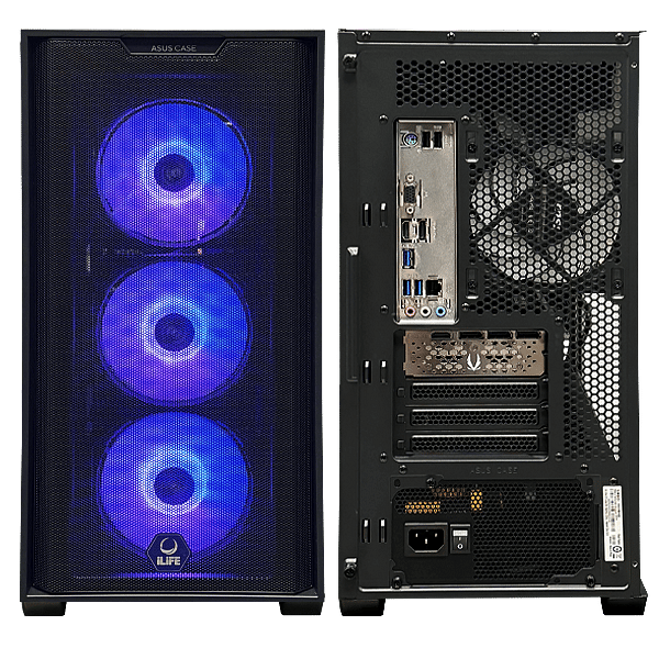 PC Gaming  iLIFE Master Pro Max II  Intel Core i9 12900KS  32GB RAM  1TB SSD  GeForce RTX 4070 Super  Ordenador eSports PC Gamer