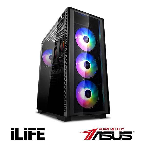 PC Gaming  ILIFE PBA AMD K3  Ryzen 7 5800X  16GB DDR4  1TB SSD  WiFi AX  GeForce RTX 4060 Ti  Ordenador Powered By Asus