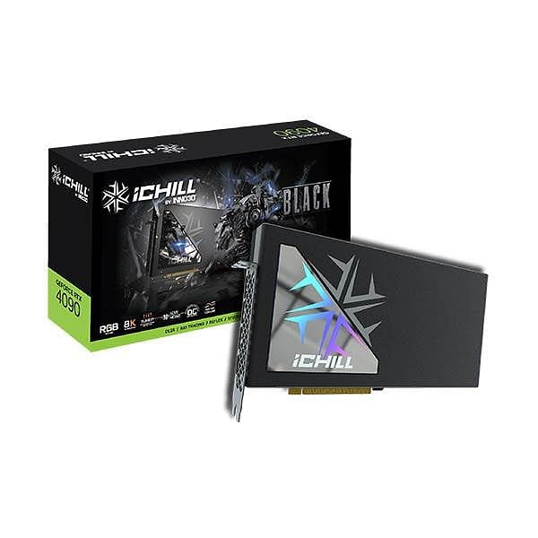 Inno3D GeForce RTX 4090 iChill Black 24GB GDDR6X  Tarjeta Gráfica Nvidia