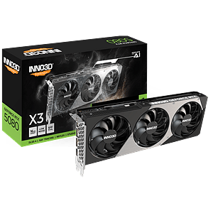 Inno3D GeForce RTX 5080 X3 16GB GDDR7 DLSS4  Tarjeta Gráfica Nvidia