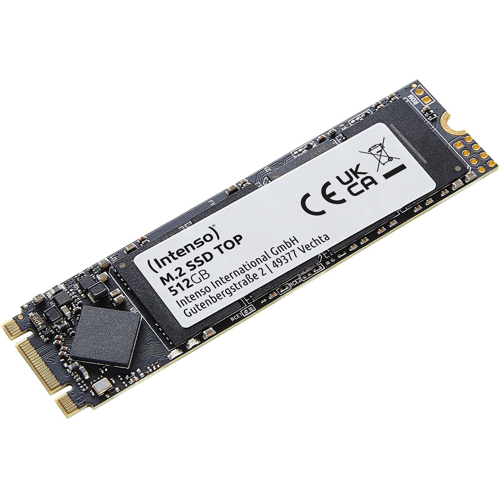 Disco M.2 SATA SSD Intenso Top 512GB
