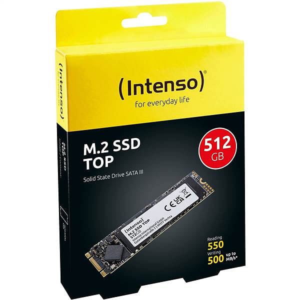 Intenso 512GB Top Performance Disco interno SSD M2 SATA III 3832450