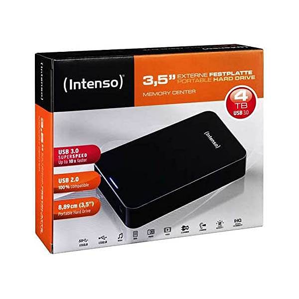 Intenso Memory Center 35 4TB USB  Disco Duro Externo