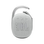 JBL Clip 4 Altavoz portátil Bluetooth 51 Autonomía de 10h Resistente al agua IP67 Blanco