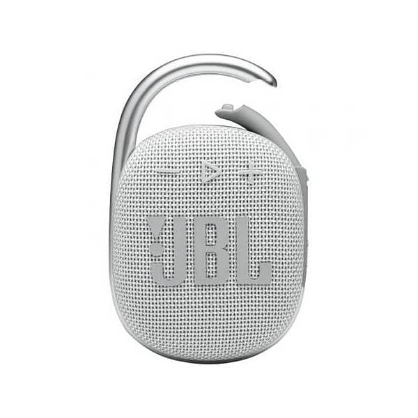 JBL Clip 4 Altavoz portátil Bluetooth 51 Autonomía de 10h Resistente al agua IP67 Blanco