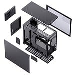 Jonsbo D31 Screen MicroATX Black  Caja