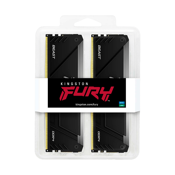 Kingston Fury Beast RGB 32GB 2x16GB  Memoria RAM DDR4 3200MHz CL16