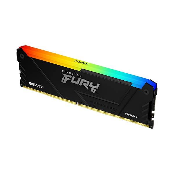 Kingston Fury Beast RGB 8GB  RAM DDR4 3200MHz CL16