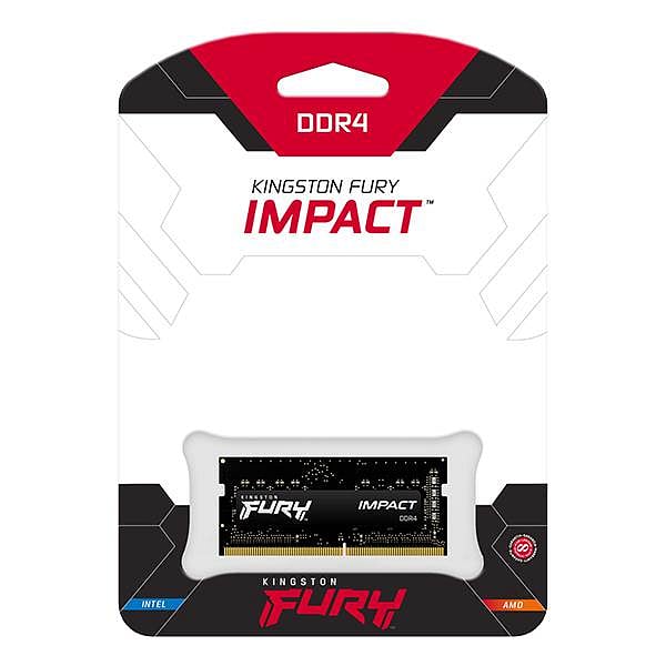 32GB DDR4 3200MHz CL20 SODIMM FURY Impact Black PnP