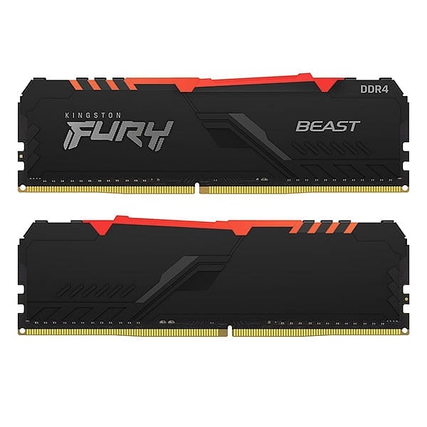 Kingston Fury Beast RGB DDR4 32GB 3600MHZ CL18  Memoria RAM