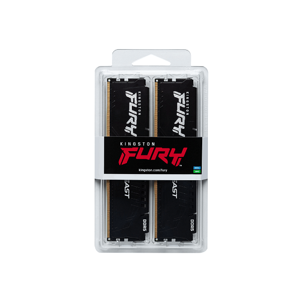 Kingston Fury Beast 128GB 4x32GB  Memoria RAM DDR5 5600MHz CL40