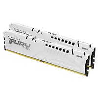 Kingston Fury Beast 64GB (2x32GB) | Memoria RAM DDR5 6000MHz CL30 Blanca