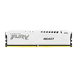 Kingston Fury Beast 64GB 2x32GB  Memoria RAM DDR5 6000MHz CL30 Blanca